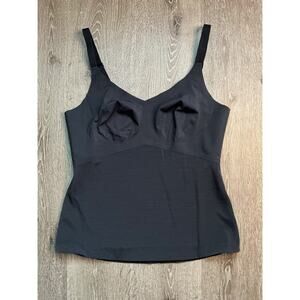 HoneyLove Black LiftWear Camisole Shapewear Tank‎ Slimming Sculpting Size 1X